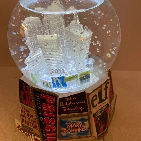 Broadway Snow Globe